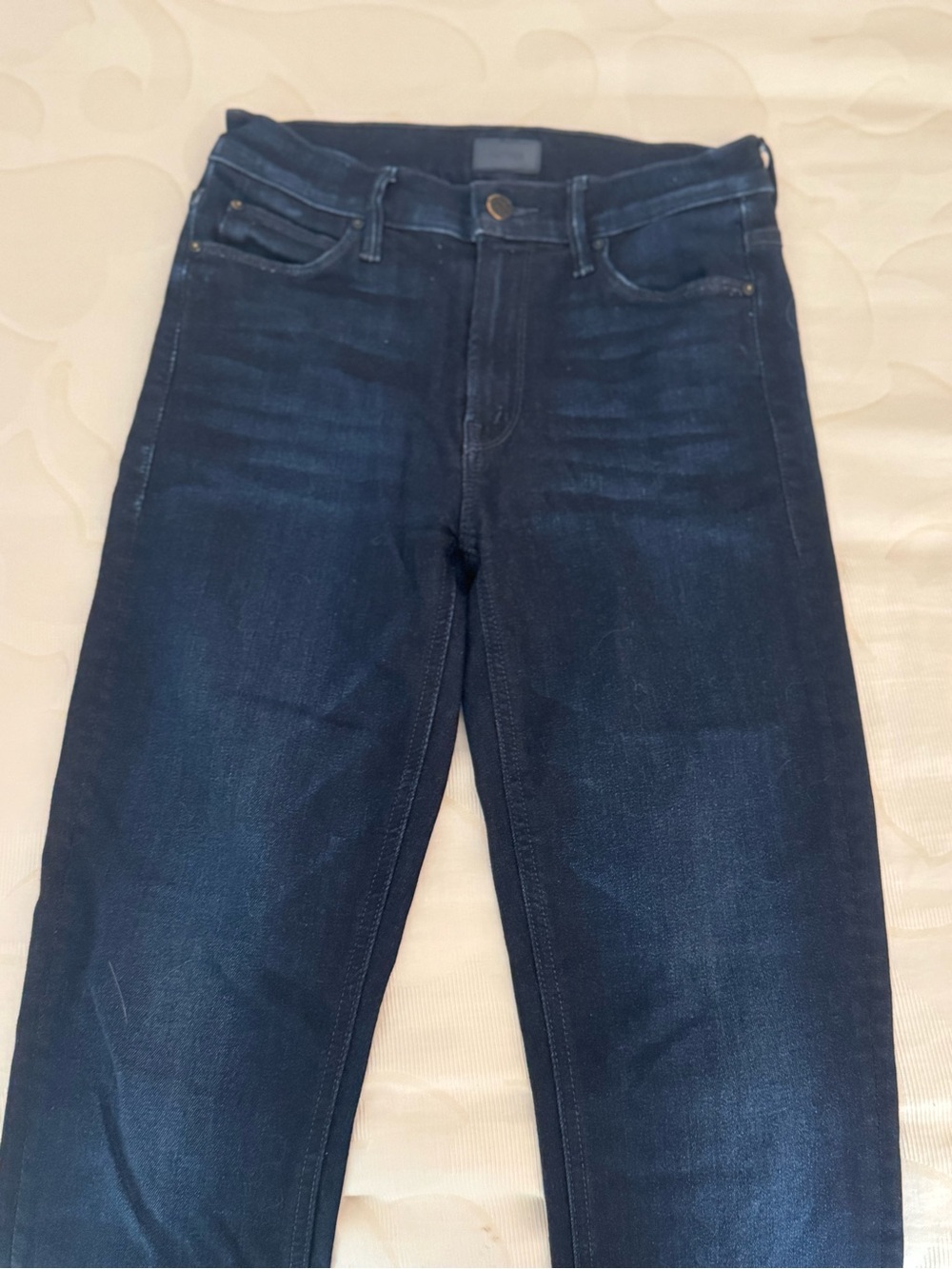 MOTHER Women's Straight Leg Jeans in Indigo